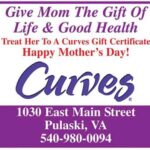 Give a Curves gift certificate for Mother’s Day