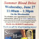 Blood drive scheduled