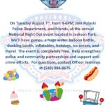 National Night Out set for Tuesday in Pulaski