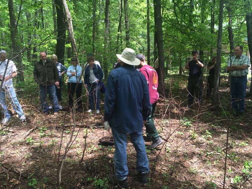 Community Wildfire Preparedness Day event held at Randolph Park 8 5 17 fire Viewing burn area 1