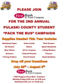 Help “Pack the Bus!”