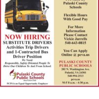 NOW HIRING! Bus Drivers Needed