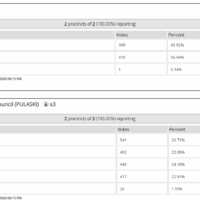 Pulaski Final Unofficial Election Results