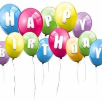birthday balloons