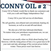 A message from Conny Oil in Pulaski