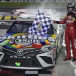 Kyle Busch wins rain-delayed NASCAR playoff race in Texas
