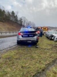 12-14-20 VSP vehicle struck I81 Wythe Co
