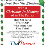 Remember Your Loved One This Christmas!