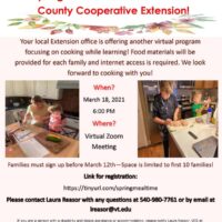 Spring Into Mealtime with Pulaski County Cooperative Extension