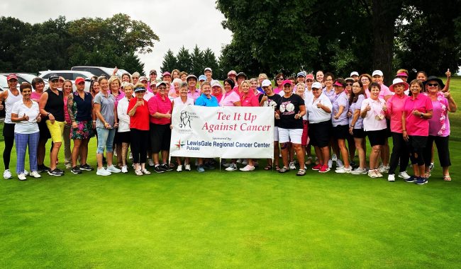 Lewis Gale and Thorn Spring Tee It Up Against Cancer 4 10 8 Tee It Up