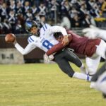 Burmeister’s 3TDs send Virginia Tech past Duke 48-17