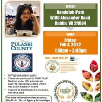Food pantry distribution Friday