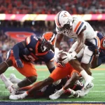 Virginia rallies, but falls short to Syracuse, 22-20