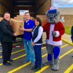 Patton Logistics brings Operation Warm to school