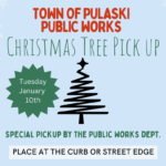 Christmas Tree pickup set in Pulaski