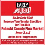 Be An Early Bird! Get your Flea Market spots now!
