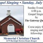 Gospel Singing in Draper Sunday evening