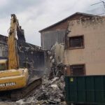 Old Pulaski County Jail being razed