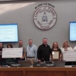 Pulaski County Supervisors award 2023 Lead Through Service Scholarship to Vest, Ervine