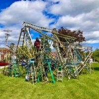 5-5 Ladder art in the park