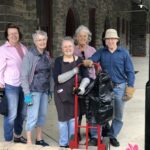 Hoe & Hope Garden Club, Poor Boys combine to bring color to train station