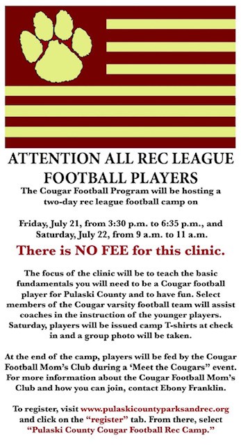 2023 Cougar Football Rec Clinic