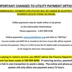 Town of Pulaski makes changes to utility payment options