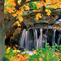 amem autumn waterfall