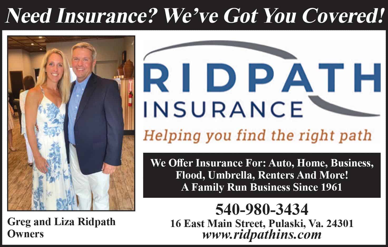 Ridpath Insurance 10 27