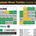 Pulaski River Turtles release 2024 schedule