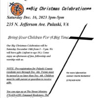 Take to the Streets Christmas 12-1