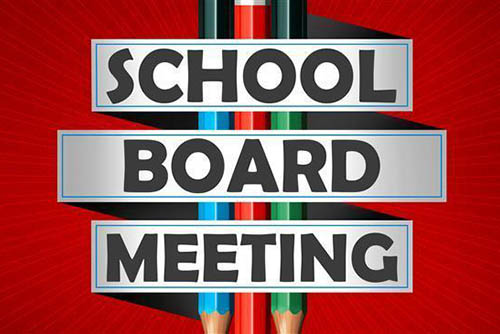 School board meeting location changed