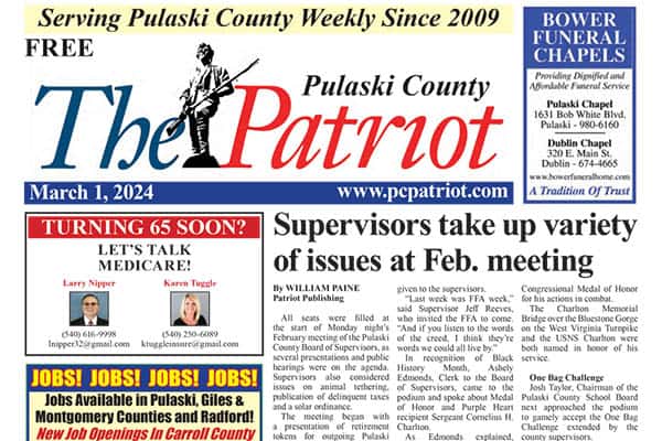 Download this week’s Patriot