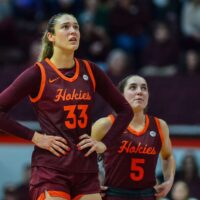 COLLEGE BASKETBALL: FEB 01 Women's - Virginia at Virginia Tech