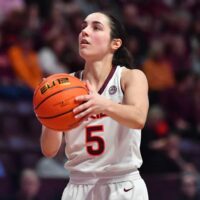 COLLEGE BASKETBALL: FEB 11 Women's - Boston College at Virginia Tech