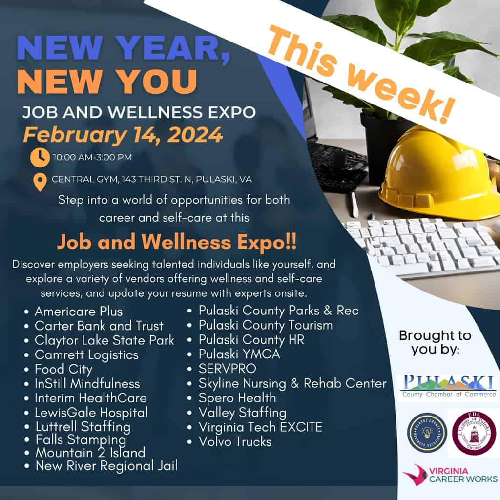 Job and Wellness Expo set for Wednesday