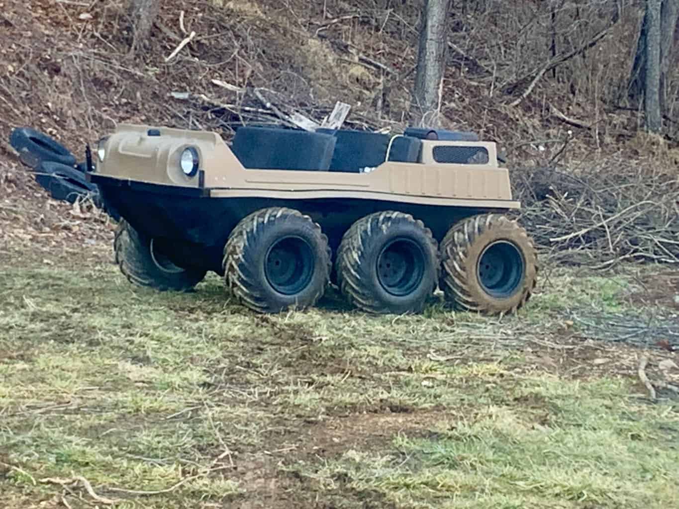 3 1 Rays Argo six wheel vehicle