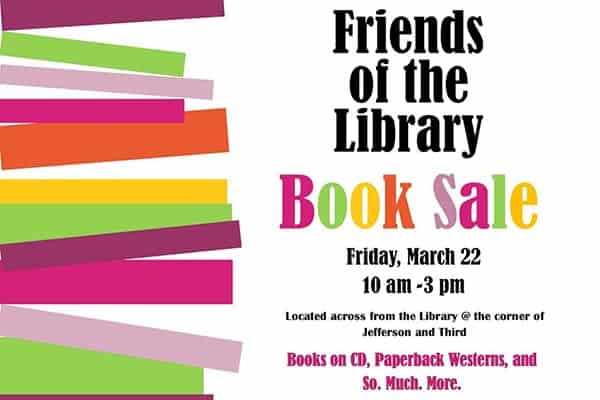 Book sale set for March 22 in Pulaski