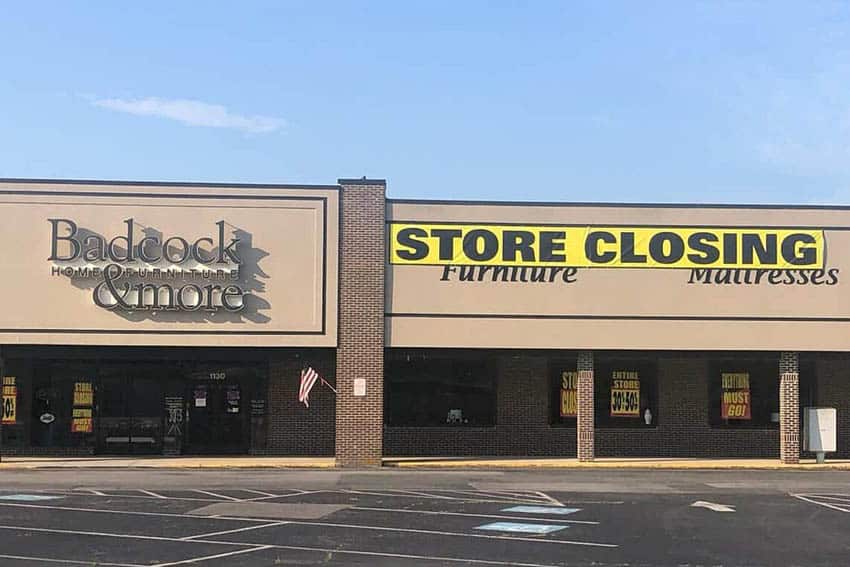 Badcock Furniture closing in Pulaski, Fairlawn