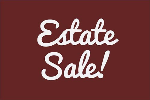 Estate Sale Set For Nov. 8-9