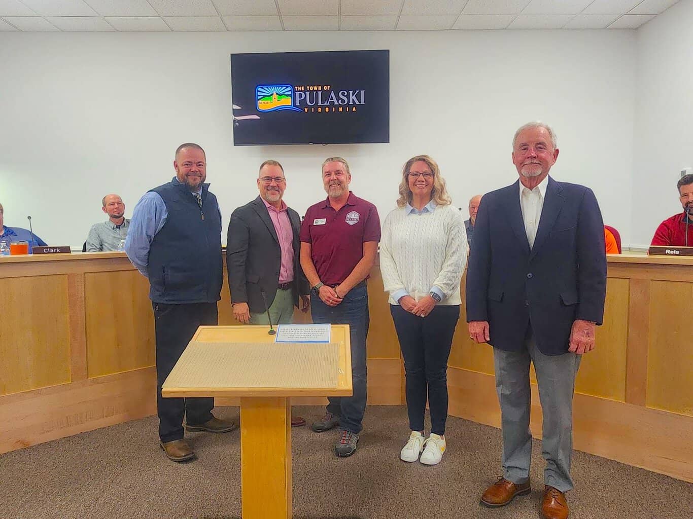 Town Council Swears In New members;  Passes Loitering/Camping Ordinances