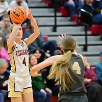 Cougars cruise past Christiansburg 67-35