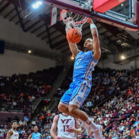 North Carolina hits 15 threes en route to 91-59 victory