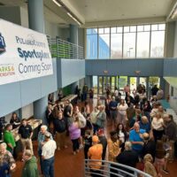 4-4 reveal Sportsplex Lobby