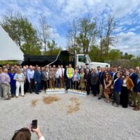 5-2 passenger Groundbreaking at Cambria Station