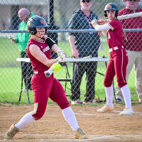 Cougar softball wins one, loses one