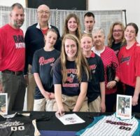 Snowville’s Geist signs to play softball with Bluefield