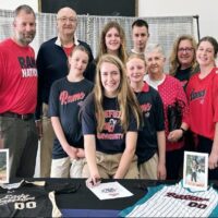 Snowville’s Geist signs to play softball with Bluefield