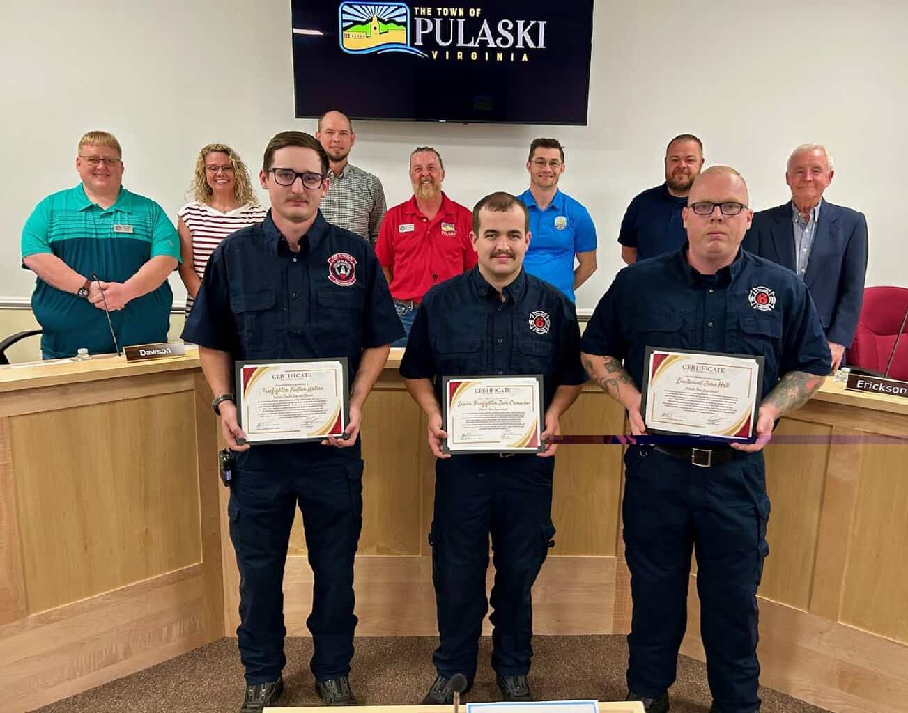 5 23 town firemen