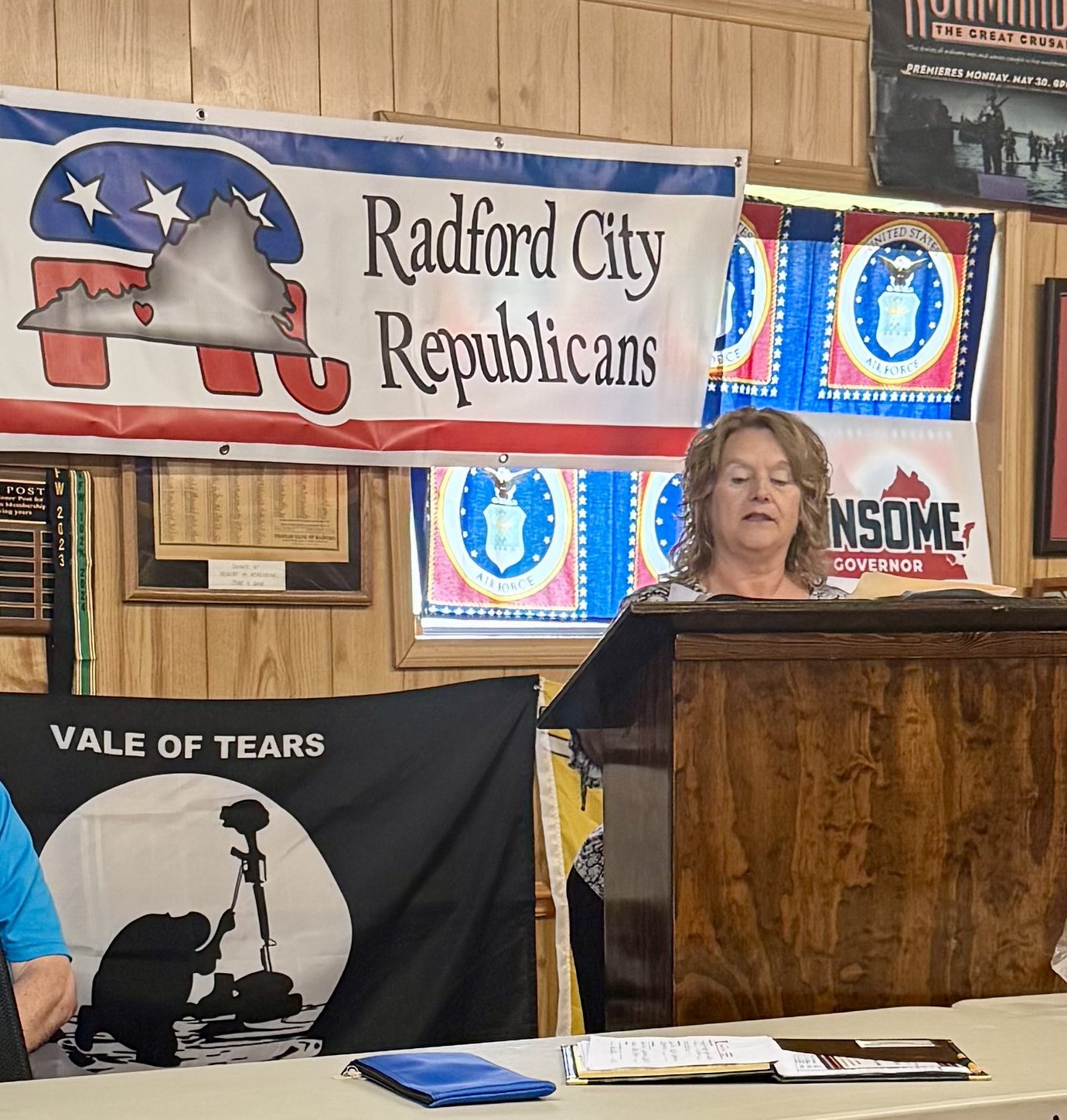 Radford City Republican Committee Nominates Tracy A. Trump for City Treasurer 5 6 27 Tracy Trump